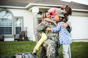 Veteran with Family